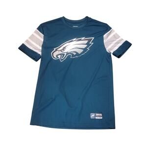 Philadelphia Eagles NFL Team Apparel Youth Performance T-Shirt Size Small